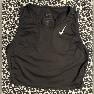 Nike Dri-fit race cropped top